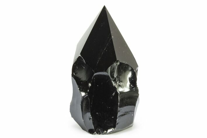 Free-Standing Polished Obsidian Point - Mexico #265385